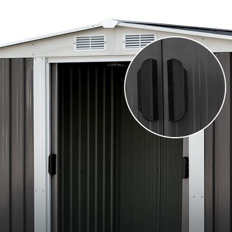 Giantz Metal Garden Shed 2.58x2.07M