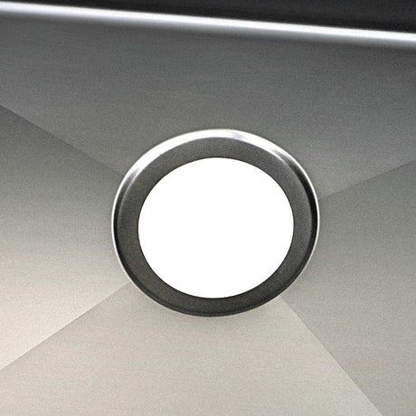 Stainless steel kitchen sink, black single bowl 51x45cm