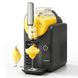 Grey 2 L bench top slushie machine and ice cream maker