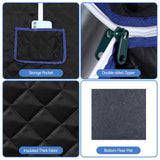 Foldable chair rated to 120 kg supplied with the steam sauna tent