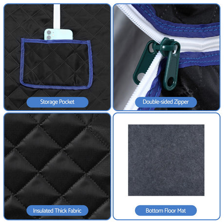 Foldable chair rated to 120 kg supplied with the steam sauna tent