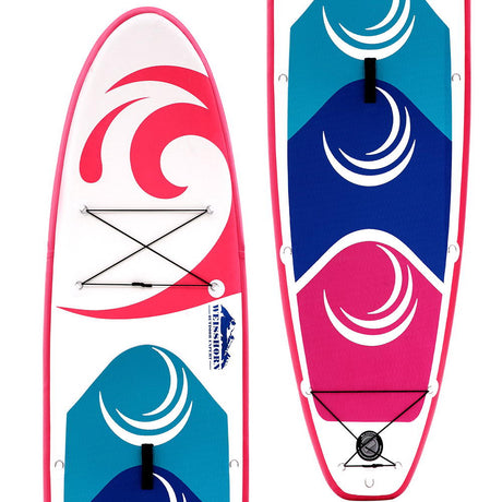 Inflatable Stand Up Paddle Board and Kayak, 11ft Pink