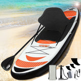 Inflatable Stand Up Paddle Board and Kayak, 11ft Red, view 7
