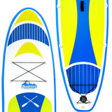 Inflatable Stand Up Paddle Board and Kayak, 11ft Yellow, view 3