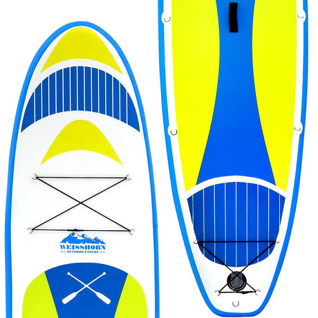 Inflatable Stand Up Paddle Board and Kayak, 11ft Yellow, view 3