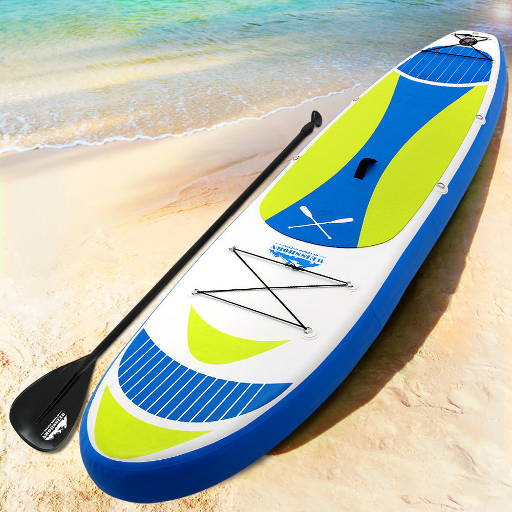 Inflatable Stand Up Paddle Board and Kayak, 11ft Yellow, view 7