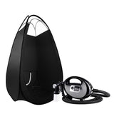 Mojacar HVLP spray tan machine with a pop up tanning tent
