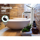 Tall Round Bathroom Basin Mixer Tap Chrome