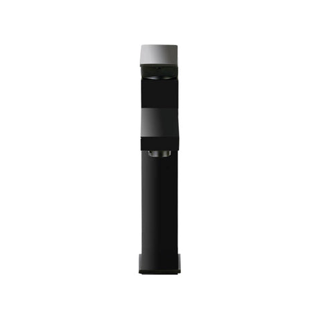Tall Square Basin Mixer Tap, Matte Black
