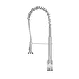 Pull Out Kitchen Mixer Tap Tall Gooseneck Chrome