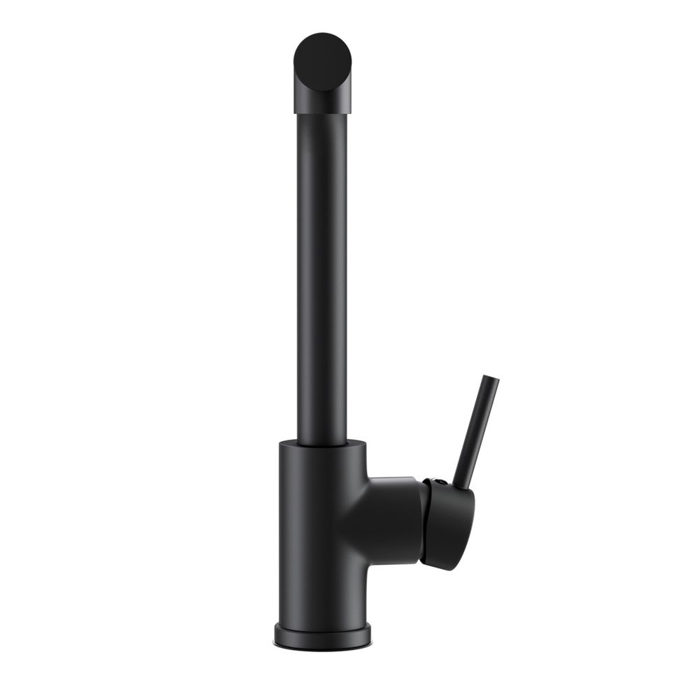Pull Out Kitchen Mixer Tap Rectangle Spout Matte Black