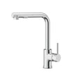 Pull Out Kitchen Mixer Tap Rectangle Spout Chrome