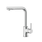 Pull Out Kitchen Mixer Tap Rectangle Spout Chrome