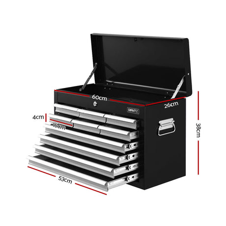 Dent Tool Chest, 10 Drawer, Grey