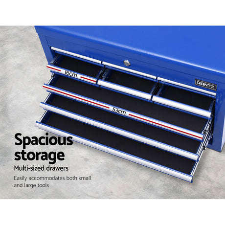 Dent Tool Chest, 10 Drawer, Blue