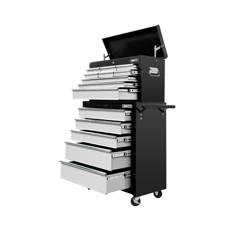 Muker Tool Chest, 14 Drawer, Grey