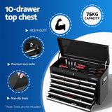 15 Drawer Tool Chest and Trolley Black