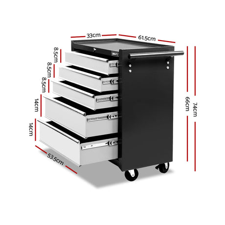 Austwick Tool Trolley, 5 Drawer