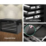 Sedbergh Tool Chest, 9 Drawer, Black