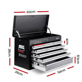 Sedbergh Tool Chest, 9 Drawer, Grey