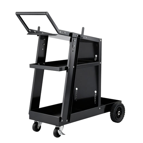 Barley Welding Trolley Cart, Steel, 100kg Capacity, Black