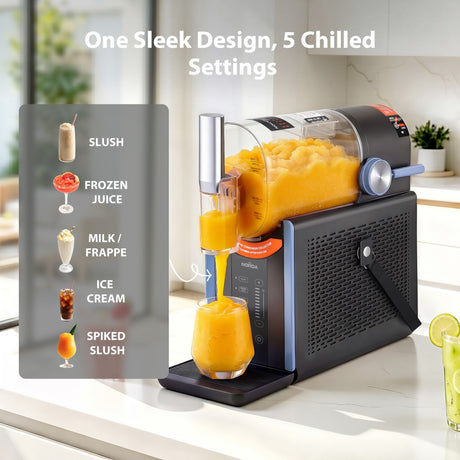 Detachable locking drink vessel removed from the machine