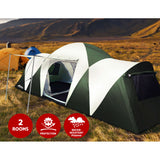 Weisshorn Family Camping Tent, 6-Person, Dome Shelter, Waterproof