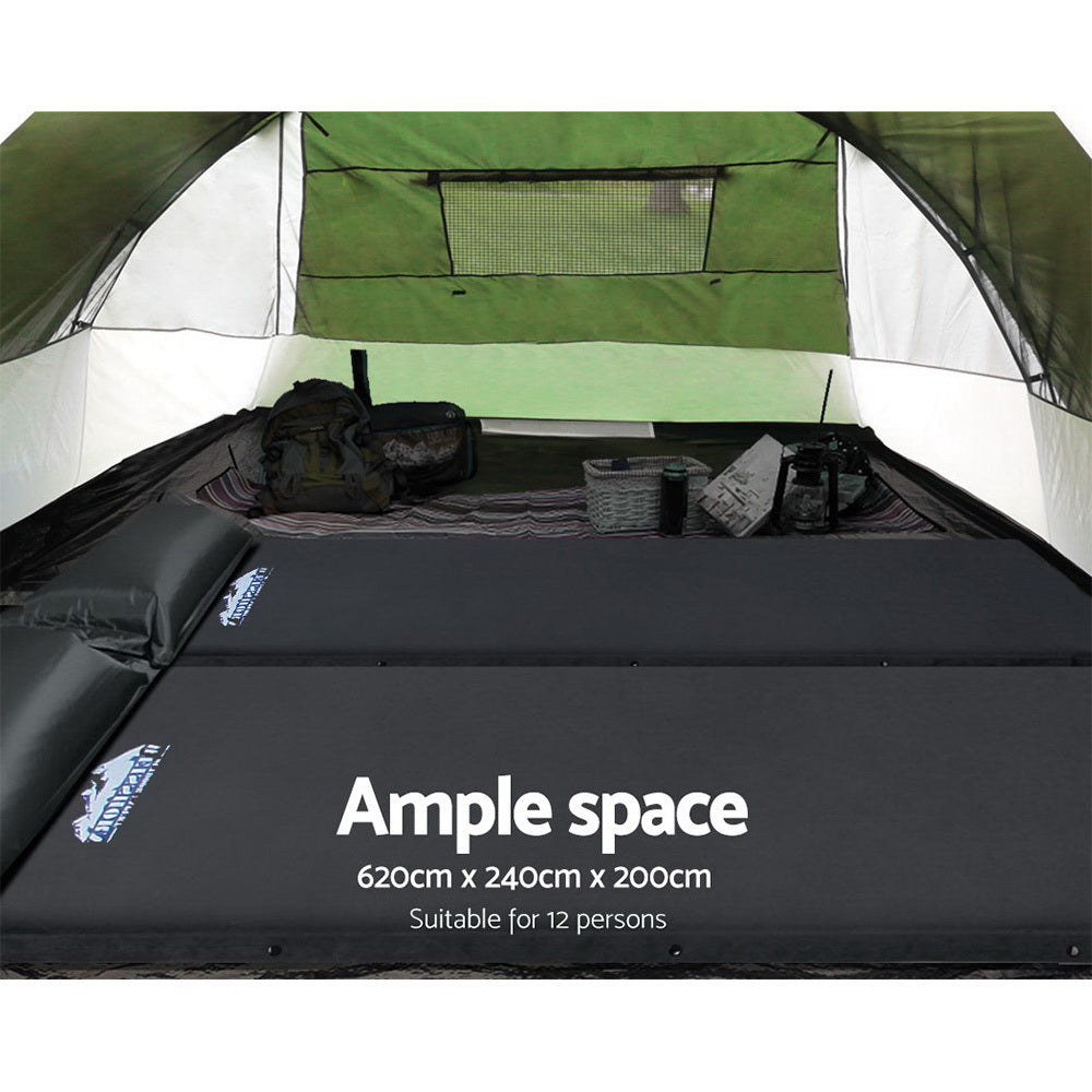 Weisshorn Family Camping Tent, 6-Person, Dome Shelter, Waterproof