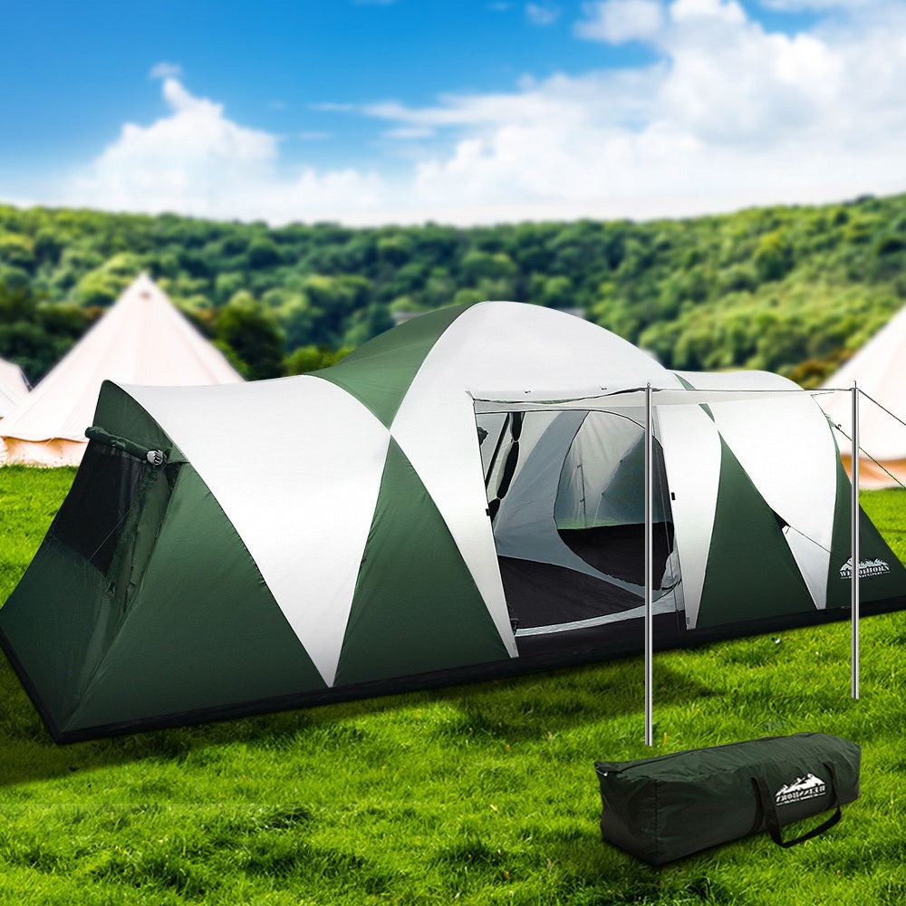 Weisshorn Family Camping Tent, 6-Person, Dome Shelter, Waterproof