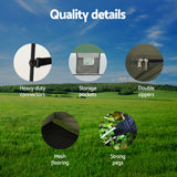Weisshorn Portable Camping Toilet and Shower Tent, 20L, Outdoor Privacy Shelter