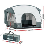Weisshorn Instant Up Camping Tent, 2-3 Person, Outdoor Hiking Shelter