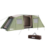 Weisshorn Instant Up Camping Tent, 10-Person, 3 Rooms, Family Hiking
