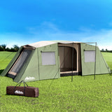 Weisshorn Instant Up Camping Tent, 10-Person, 3 Rooms, Family Hiking