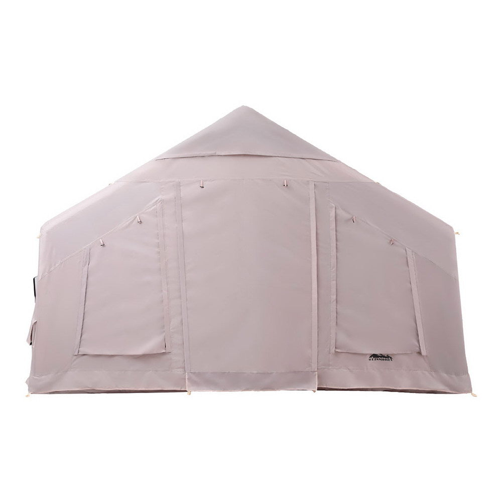 Weisshorn Inflatable Camping Tent, 6-Person, 360cm, Grey