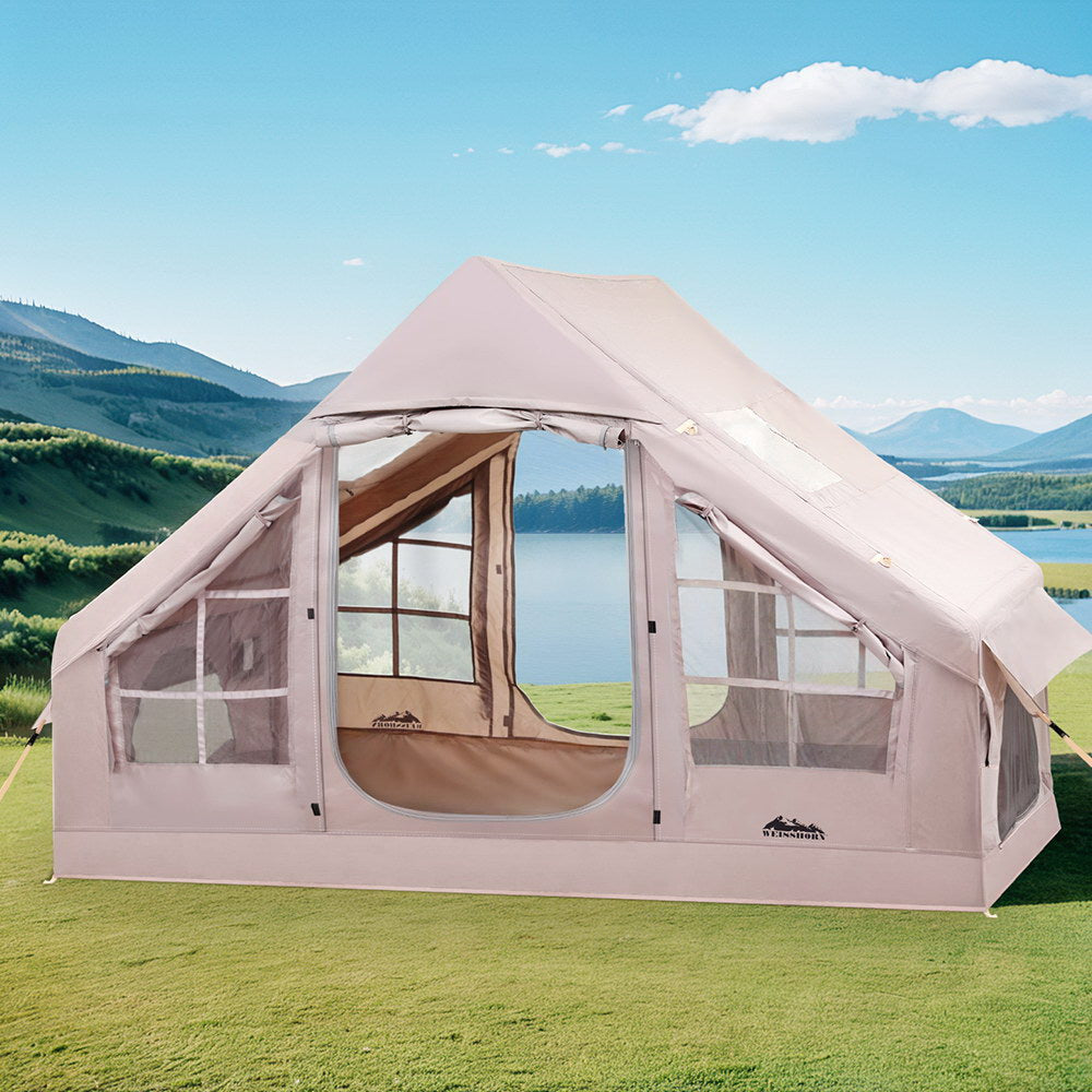 Villarrica Inflatable Beach Tent, 6 Person, Brown