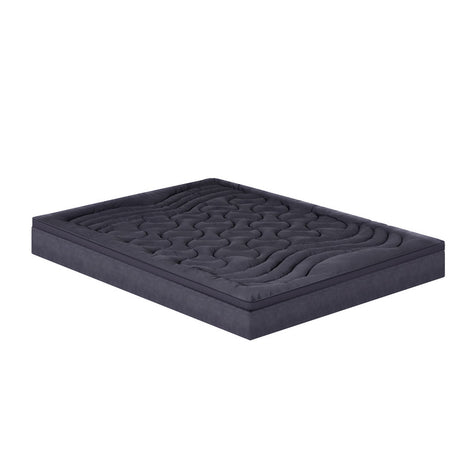 Giselle Bedding 3-Zone Pillowtop Mattress Topper — Baffle Box, Air Vents — Allure Home Collections