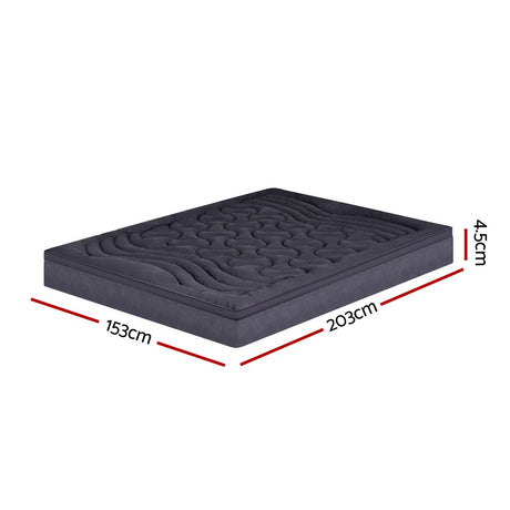 Giselle Bedding 3-Zone Pillowtop Mattress Topper — Baffle Box, Air Vents — Allure Home Collections