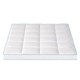 Giselle Bedding 10cm Pillowtop Mattress Topper — Double, Diamond Quilted — Allure Home Collections