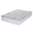 Giselle 11cm Pillowtop Bamboo Mattress Topper — 3D Wave-Check Quilted — Allure Home Collections