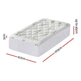 Giselle Bedding 5cm Bamboo Pillowtop Mattress Topper — King Single, 1000GSM — Allure Home Collections