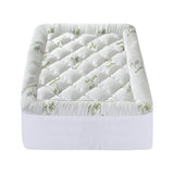 Giselle Bedding 5cm Bamboo Pillowtop Mattress Topper — King Single, 1000GSM — Allure Home Collections
