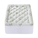 Giselle Bedding 5cm Bamboo Pillowtop Mattress Topper — Single, Hypoallergenic — Allure Home Collections
