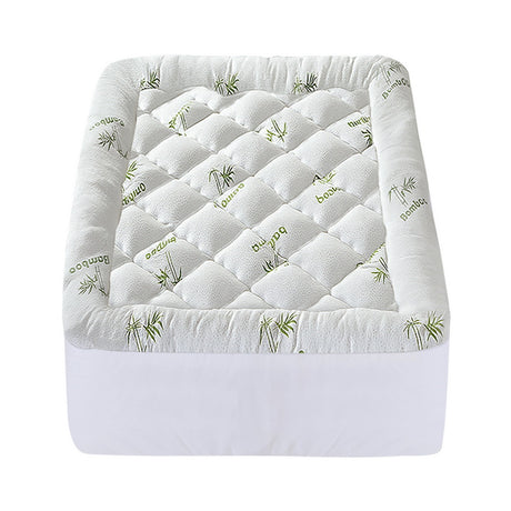 Giselle Bedding 5cm Bamboo Pillowtop Mattress Topper — Single, Hypoallergenic — Allure Home Collections