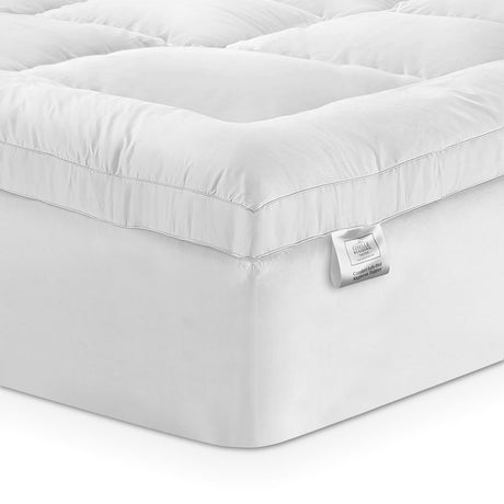 Giselle Bedding 1000GSM Bamboo Pillowtop Mattress Topper — King Single — Allure Home Collections