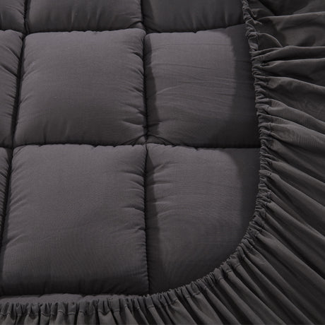 Giselle Bedding 1000GSM Bamboo Charcoal Pillowtop Topper — King Single — Allure Home Collections