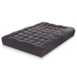 Giselle Bedding 1000GSM Bamboo Charcoal Pillowtop Topper — King Single — Allure Home Collections