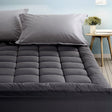 Giselle Bedding 1000GSM Bamboo Charcoal Pillowtop Topper — Single, 400TC — Allure Home Collections