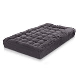 Giselle Bedding 1000GSM Bamboo Charcoal Pillowtop Topper — Single, 400TC — Allure Home Collections