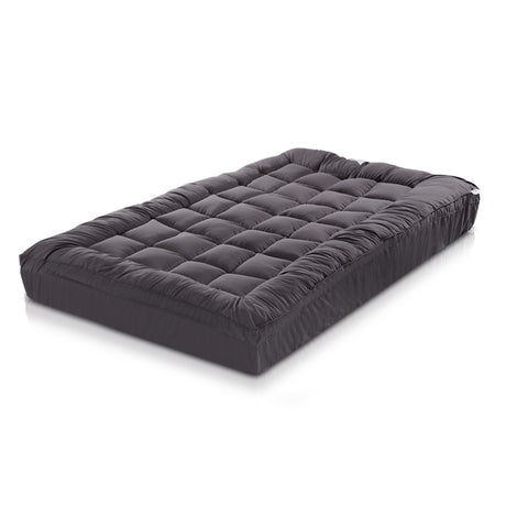 Giselle Bedding 1000GSM Bamboo Charcoal Pillowtop Topper — Single, 400TC — Allure Home Collections