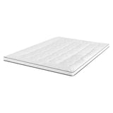 Giselle Bedding Premium Pillowtop Mattress Topper — Baffle Box, Corner Straps — Allure Home Collections